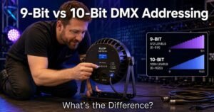 9-Bit vs 10-Bit DMX Addressing