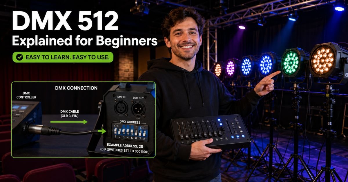 DMX 512 Explained for Beginners