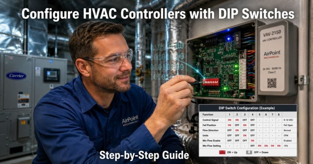 How To Configure HVAC Controllers Using DIP Switches? [2026]