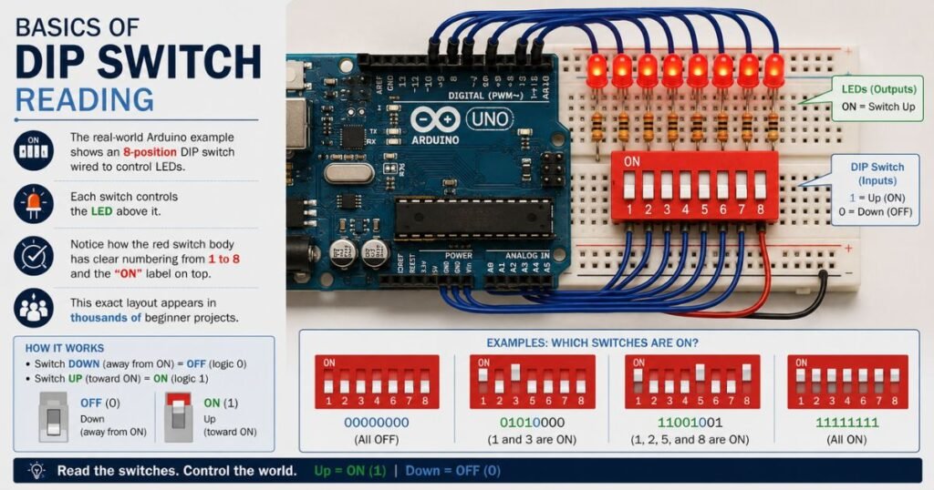 How To Read DIP Switch Positions Correctly? [Step-by-Step]