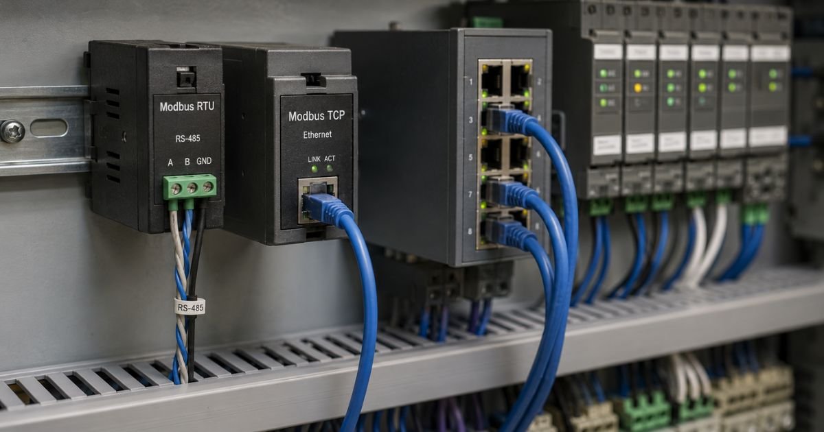 Modbus RTU vs Modbus TCP