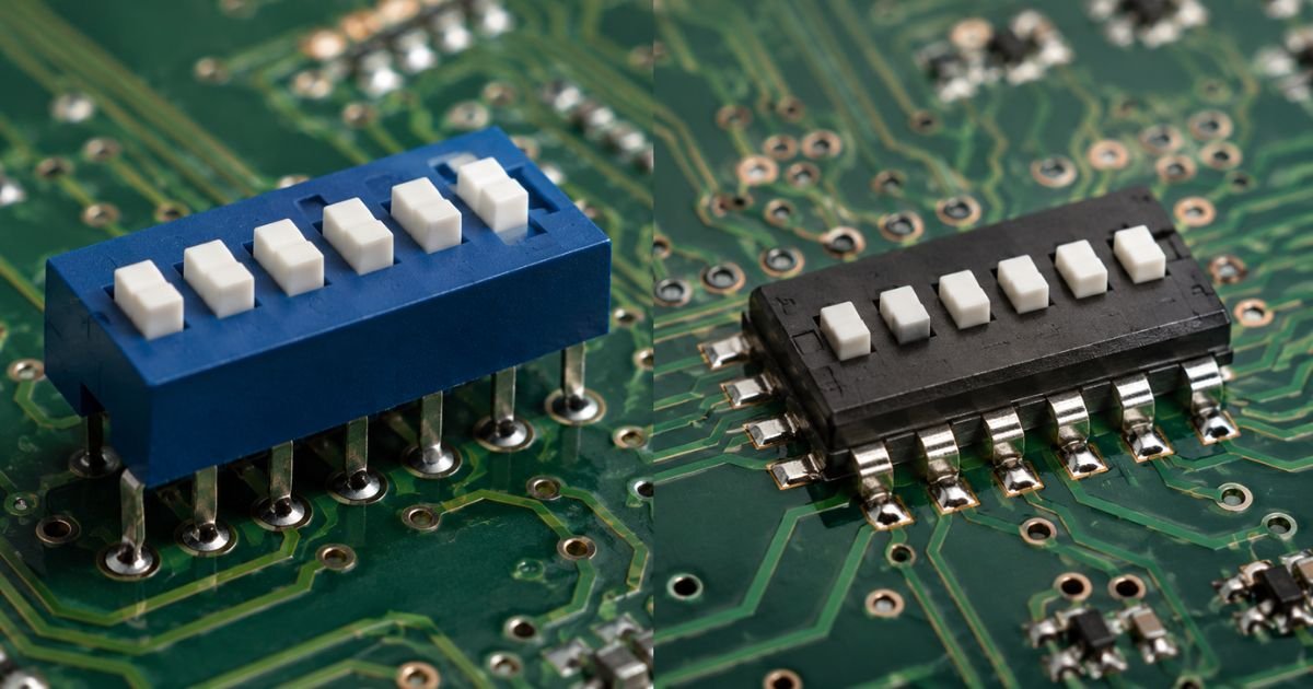 SMD vs Through-Hole DIP Switches